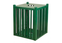commercial park benches, commercial picnic tables, outdoor equipment, trash cans, trash receptacles,