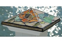 fence, post caps, decks, solar post caps, accessories, outdoor accessories, vinyl post caps