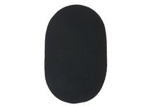 Black Softex Braided Rug - Sample Swatch