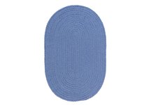Blue Ice Softex Braided Rug - Sample Swatch