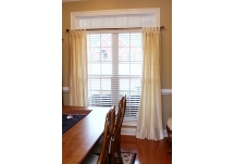 Silk Tab Top Drapes