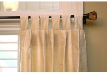 Silk Tab Top Drapes