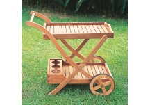 Teak Serving Cart