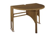 TERRACE MATES 36 ADENA All Weather Wicker in rich Coffee Color 7.5 Ft. Sunbrella Set