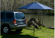 Tailgating Umbrella Trailer Hitch Stand
