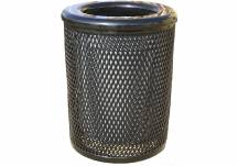 commercial trash can