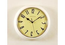 Retro White Wall Clock