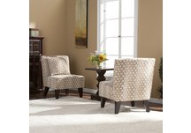 Pair of Celia Chairs/Pillows - Hoops Mystic