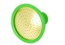 Finasrain Round, Universal, Rubber-backed Brass Sprinkling Rose - Medium Spray
