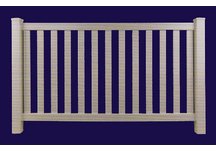 Vinyl Pool Fencing with 3 Spacing