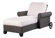 Emilia Chaise Lounge w/ Wheels