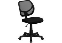 Mid-Back Black Mesh Task Chair and Computer Chair