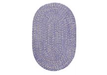 Amethyst West Bay Tweed Braided Bath Rug - Sample Swatch