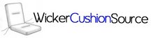 wicker cushions, custom cushions