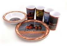 Horse Series 12 Piece Gift Box Tableware Set