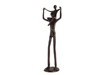 Father with Child Sculpture