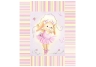 Bunny Ballet Canvas Art Painting