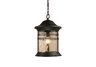 Madison 1-Light Outdoor Pendant in Matte Black