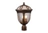 Windsor 3-Light Outdoor Post Light In Hazelnut Bronze