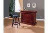 Cherry Finish Mitchell Upholstered Bar Stool
