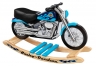Harley-Davidson Blue Softail Rocker