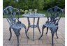 Tulip Bistro Set Verdi Grey
