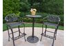 Tulip Bar Set Antique Bronze