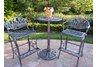 Tulip Bar Set Antique Pewter