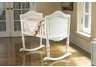 Antique White Cradle
