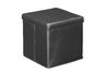 Skammel Storage Ottoman Black