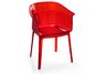 Allsorts chair- transparent orange