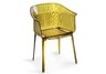 Allsorts chair-transparent brown