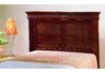 Traditional Styled Full Size Headboard in Martini Cherry finish