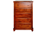 Shaker Alder Five Drawer Dresser 34w x 48h x 21d