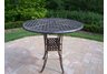 Elite Bar Table Antique Bronze