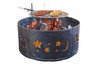 Big Sky Fire Ring  w/ Stars & Moons, Black