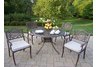 Capitol Mississippi 5pc Dining Set with Cushions