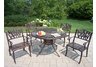 Sunray Tulip 5pc Dining Set
