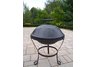 Cast Iron Fire Pit with Grill