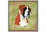 Boxer Square Throw Blanket