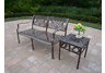 Tacoma 2pc Deep Seating Loveseat Set Antique Bronze