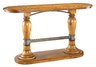 Rustic Oval Console