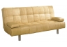 Straight Leg Futon Sofa Bed - Camel