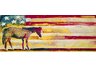Horse with Flag
