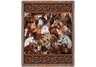 Bridled Horses Throw