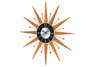 George Nelson Starbust Crown Clock
