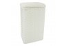 Elegante Collection Apartment HamperWhite