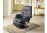 Black Swivel Recliner