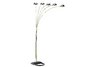5 Arms Arch Floor Lamp - Polish Brass