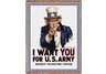 I Want You Uncle Sam Throw